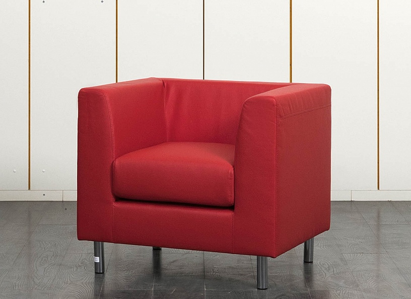 Мягкое кресло  Экокожа Красный   (КНКК-02041)