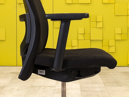 Офисное кресло для персонала на колесах HAWORTH Ткань Чёрный США_КПТЧ3-121124