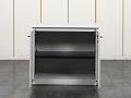 Офисная тумба для оргтехники SteelCase 800х450х730 Металл Серый   (ТО2ДМ-15071)