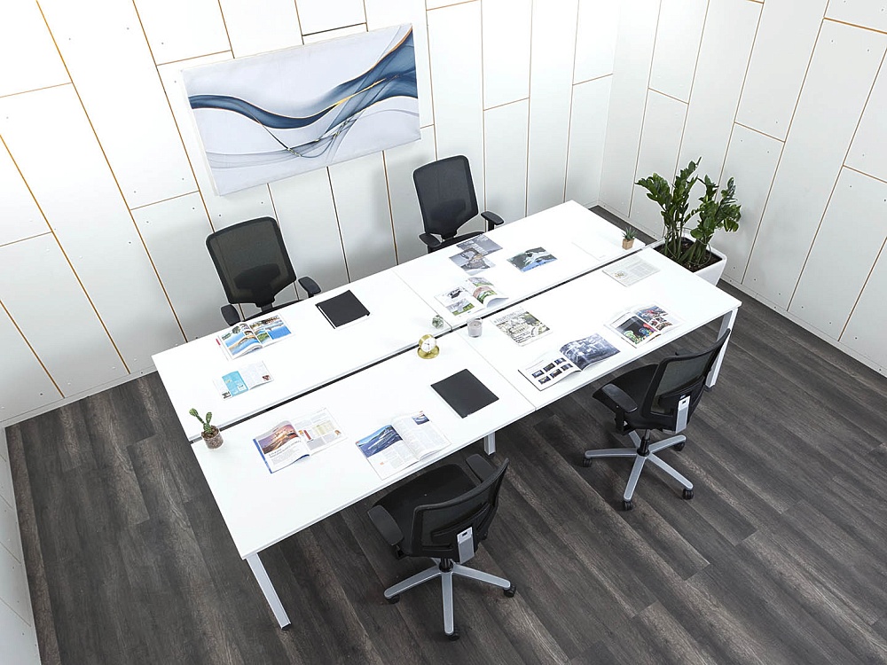 Комплект офисной мебели Herman Miller 3 200х1 650х750 ЛДСП Белый   (КОМБ1-25082)