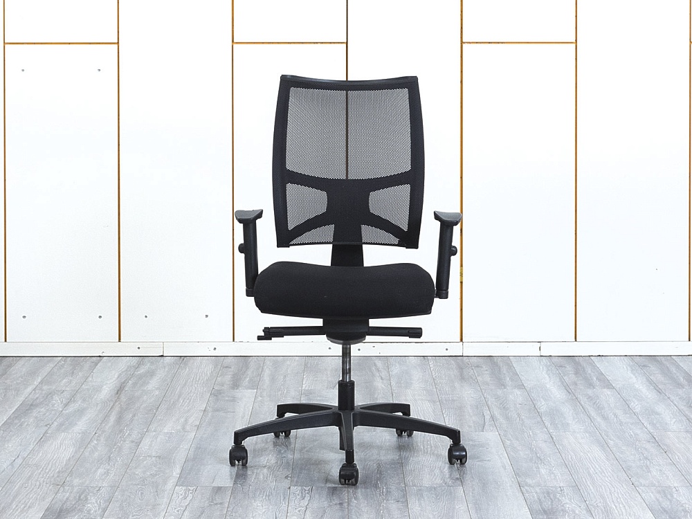 Офисное кресло для персонала  Sitland  Сетка Черный Team Strike  (КПСЧ-20054)