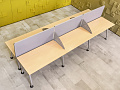Комплект офисной мебели на 6 человек KNOLL ЛДСП Клен США  ГКВ-24076