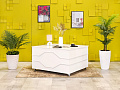 Журнальный столик 1100x1100x620 ЛДСП Белый Россия_СЖПБ-011024
