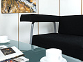 Офисный диван Bene Ткань Черный Coffice Linear  (ДНТЧ-05124)