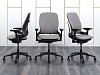 Офисное кресло руководителя  SteelCase Кожа Бежевый Leap B  (КРКБ-16122)