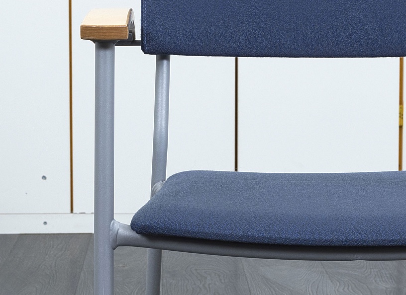 Конференц кресло для переговорной  Синий Ткань ISKU   (УНТН-28121)