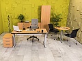 Кабинет руководителя  Steelcase ЛДСП Ольха Франция  КРЛ3-04026