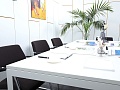 Офисный стол для переговоров Herman Miller 2 400х1 400х750 ЛДСП Белый   (СГПБ-20033)