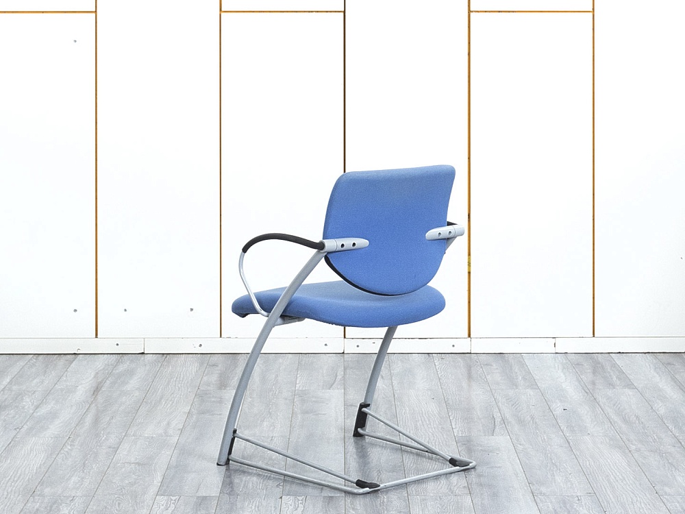 Конференц кресло для переговорной  Синий Ткань SteelCase   (УДТН-01074)