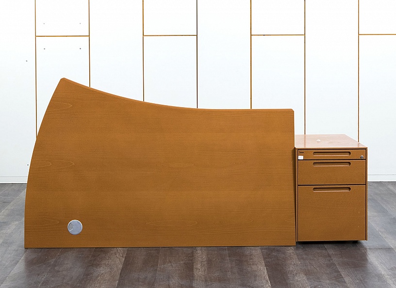 Комплект офисной мебели стол с тумбой Bene 1 610х1 050х760 ЛДСП Ольха   (СППЛК-09112)