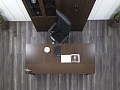 Кабинет руководителя Palladio 2 200х950х770 Шпон Орех   (КРХ-11042)