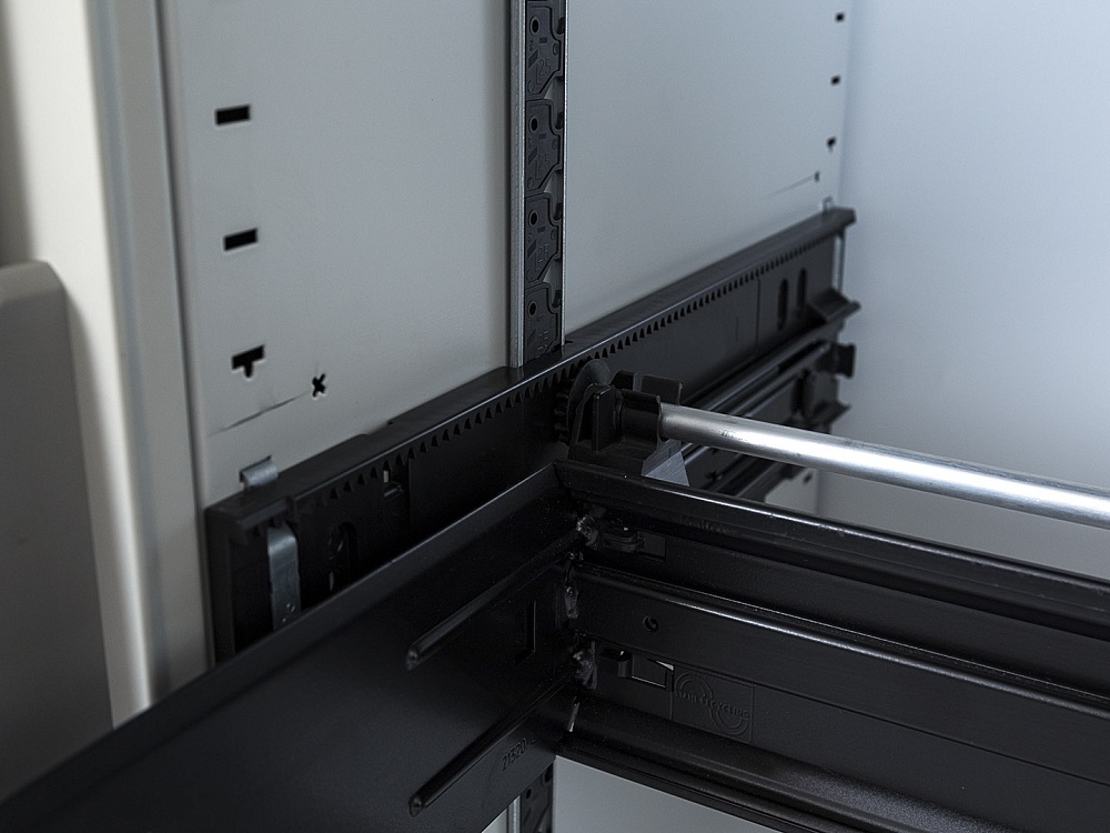 Шкаф для документов металлический 800х440х1 700 Серый SteelCase   (ШД2ДМ-26123)