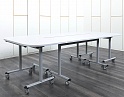 Купить Офисный стол для переговоров  2 600х1 250х750 ЛДСП Серый   (СГПС-30112)