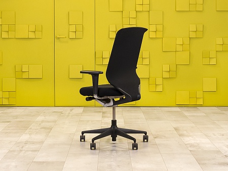 Офисное кресло для персонала на колесах Vitra Ткань Чёрный Швейцария_КПТЧ2-290923