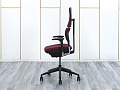 Офисное кресло руководителя  SteelCase Ткань Красный Please 2  (КРТК-21034)