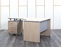 Купить Комплект офисной мебели стол с тумбой  1 200х1 660х730 ЛДСП Зебрано   (СПУЗК-09062)