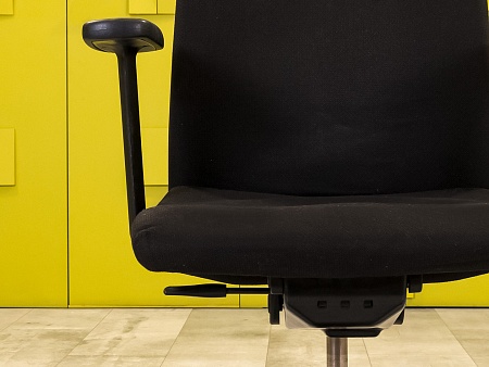 Офисное кресло для персонала на колесах HAWORTH Ткань Чёрный США_КПТЧ3-121124