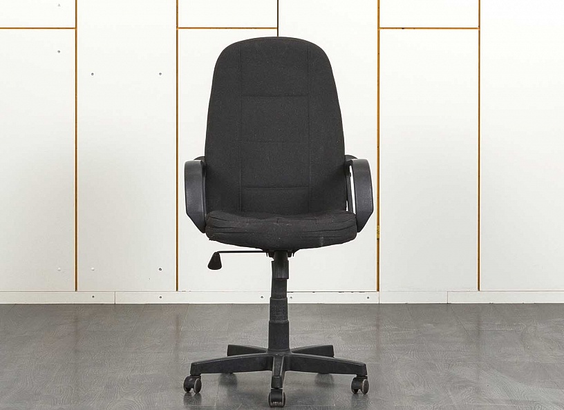 Офисное кресло руководителя   Ткань Черный   (КРТЧ-17031)