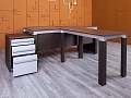 Стол для руководителя MARTEX 1 800х2 000х750 Шпон Венге HAN  (СРПЕк-24065)