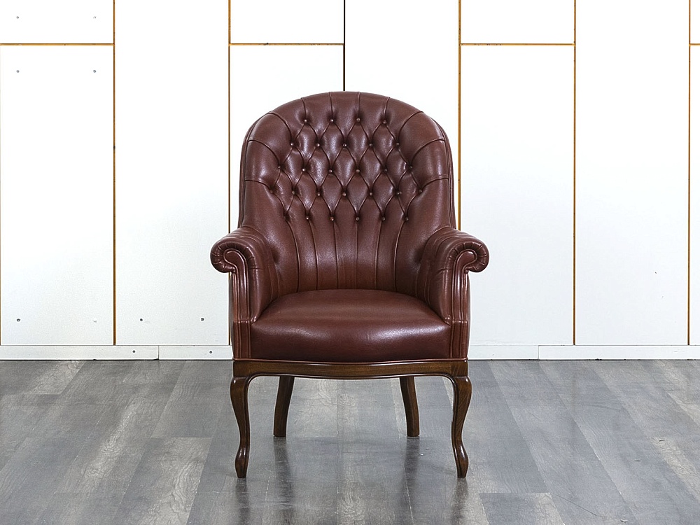 Комплект из 2-х мягких кресел Mascheroni Кожа Коричневый Executive base  (КНККк-01083)