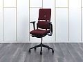 Офисное кресло руководителя  SteelCase Ткань Красный Please 2 Ergonomic  (КРТК-02072)