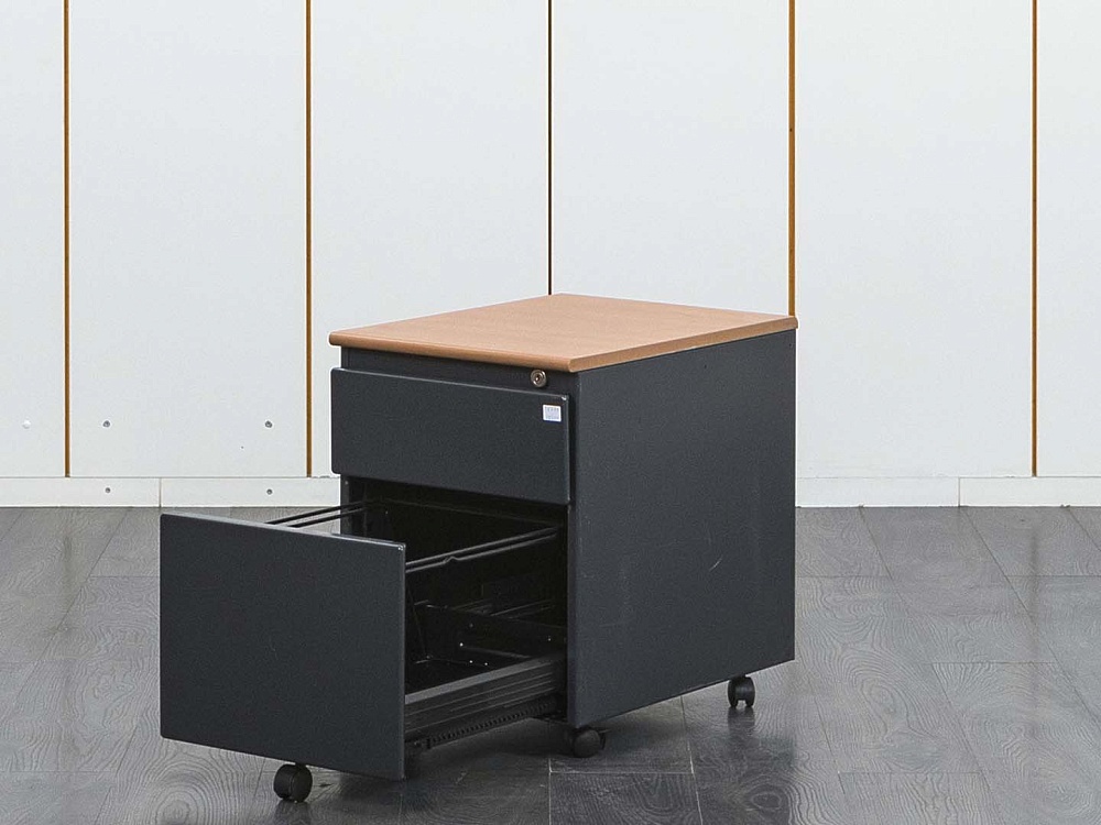 Офисная тумба выкатная SteelCase 420х560х560 ЛДСП Ольха   (ТВ2ЯЛ-25081)