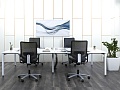 Комплект офисной мебели Herman Miller 3 200х1 650х750 ЛДСП Белый   (КОМБ1-25082)