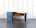 Купить Комплект офисной мебели стол с тумбой  1 600х1 200х730 ЛДСП Ольха   (СПУВКл-28080)
