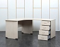 Купить Комплект офисной мебели стол с тумбой  1 400х1 700х750 ЛДСП Клен   (СПУВКп-12101)