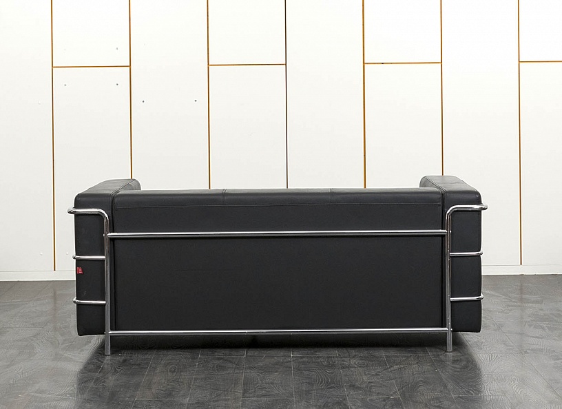 Офисный диван  Экокожа Черный   (ДНКК-17041)