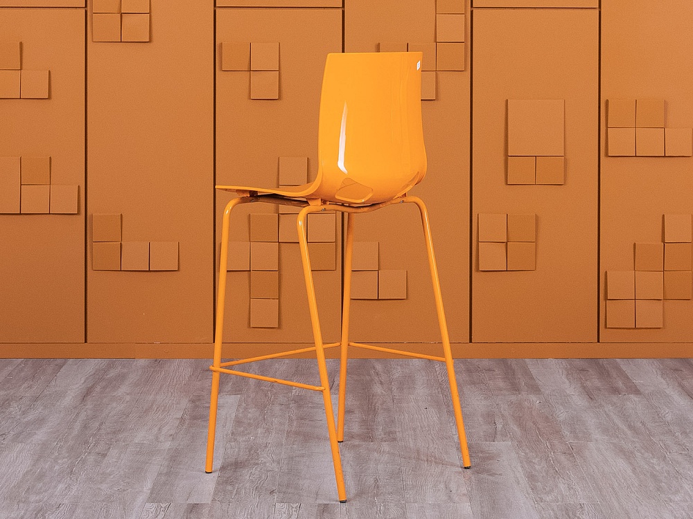 Барный стул  Пластик Оранжевый   (УНПО1-20025)