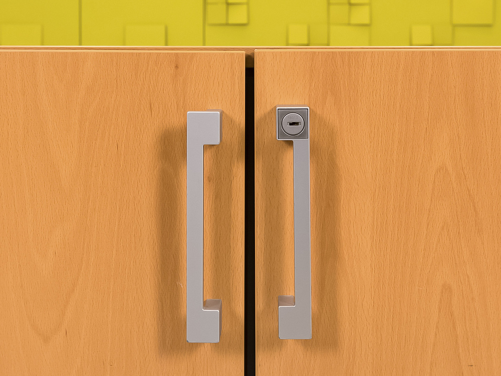 Тумба греденция Steelcase ЛДСП Ольха Франция  ГРЛ1-04026