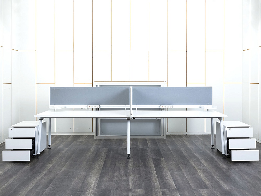 Комплект офисной мебели Herman Miller 3 200х880х1 180 ЛДСП Белый   (КОМБ2-13112)