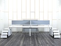Комплект офисной мебели Herman Miller 3 200х880х1 180 ЛДСП Белый   (КОМБ2-13112)