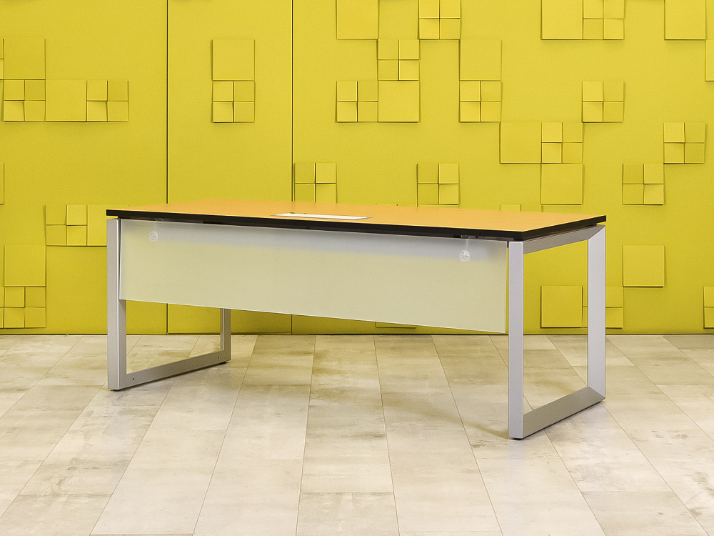 Стол для руководителя   Steelcase ЛДСП Ольха Германия  СРПЛ-30016
