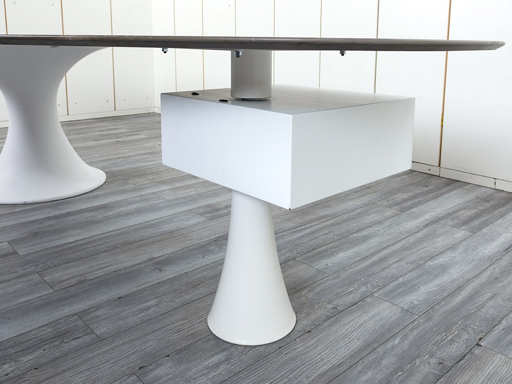 Стол для руководителя CATTELAN ITALIA 2 600х2 300х750 Мрамор Коричневый Piero De Longh  (СРОК-17094)