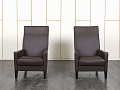 Комплект из 2-х кресел Walter Knoll Кожа Коричневый   (КНККК-30011)