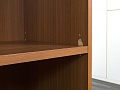 Стеллаж для документов 920х455х1 350 ЛДСП Орех    (ШДОХ-22102)