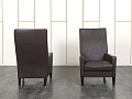 Комплект из 2-х кресел Walter Knoll Кожа Коричневый   (КНККК-30011)