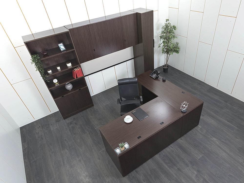 Кабинет руководителя Walter Knoll 2 130х1 830х750 ЛДСП Венге   (КРЕ-15091)