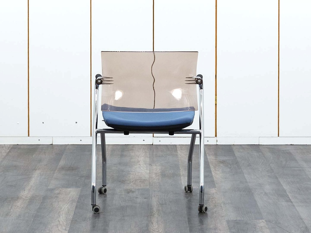 Конференц кресло для переговорной  Синий Ткань LUXY Aire JR  (УНТН-21013)