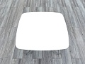 Журнальный столик Herman Miller 750х750х400 ЛДСП Белый   (СЖПБ-17094)
