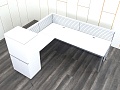 Ресепшн Белый 2 210х2 055х1 325 Knoll   (КОМБ-04093)