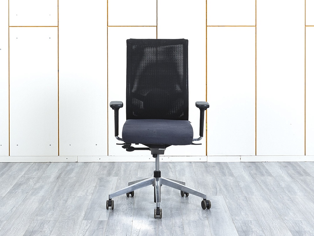 Офисное кресло руководителя  Dauphin Ткань Синий   (КРТН1-13123)