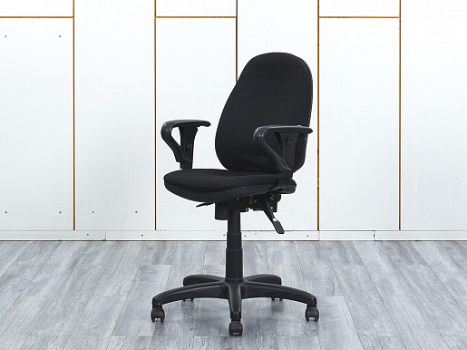 Офисное кресло для персонала   Ткань Черный   (КПТЧ-25123)