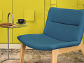 Мягкое кресло Oslo Lounge LD Seating Ткань Синий Чехия  КНТН-26025
