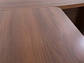 Стол для руководителя  1 600х1 900х750 ЛДСП Вишня   (СРШ-18122)