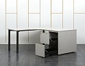 Купить Комплект офисной мебели стол с тумбой Bene 1 600х1 600х750 ЛДСП Серый   (СПУСКп-18081)