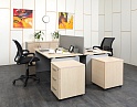 Купить Комплект офисной мебели  1 400х800х750 ЛДСП Зебрано   (КОМЗ-08011)