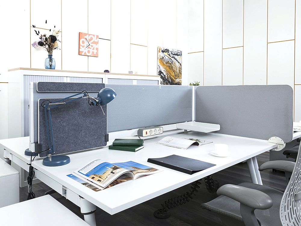 Комплект офисной мебели Herman Miller 3 200х1 650х1 180 ЛДСП Белый   (КОМБ1-13112)